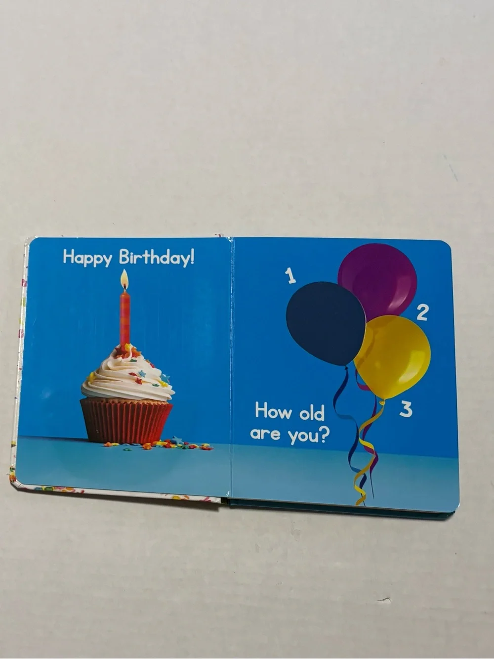 Touch and feel happy Birthday book